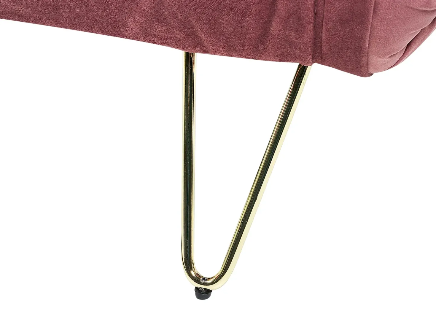 Set da salotto 3 posti VESTFOLD Velluto Rosa
