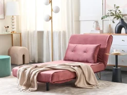 Set da salotto 3 posti VESTFOLD Velluto Rosa