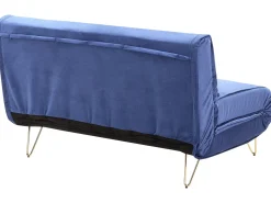 Set da salotto 3 posti VESTFOLD Velluto Blu marino