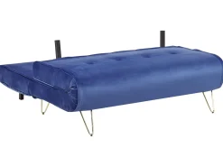 Set da salotto 3 posti VESTFOLD Velluto Blu marino