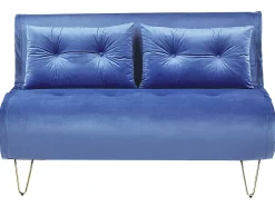 Set da salotto 3 posti VESTFOLD Velluto Blu marino