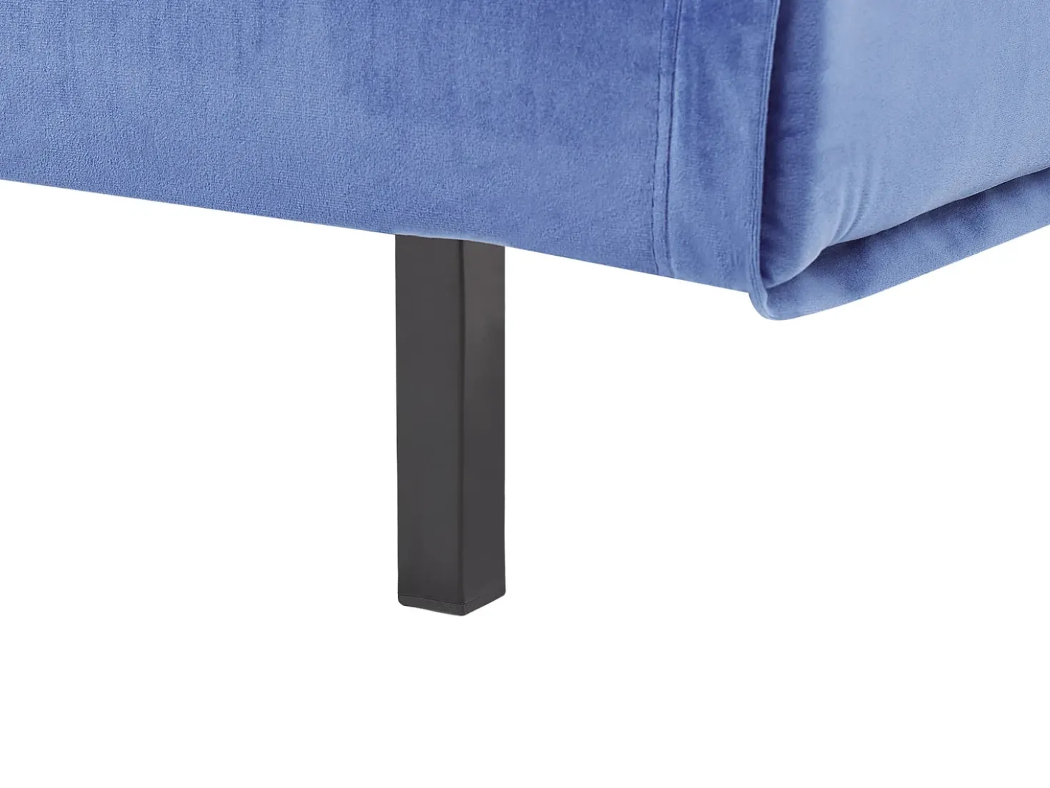 Set da salotto 3 posti VESTFOLD Velluto Blu marino