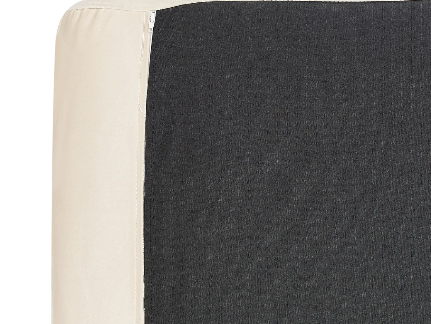 Set da salotto 5 posti VINTERBRO Velluto Beige chiaro con ottomana