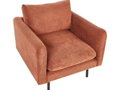 Set da salotto 5 posti VINTERBRO Ciniglia Marrone dorato con ottomana