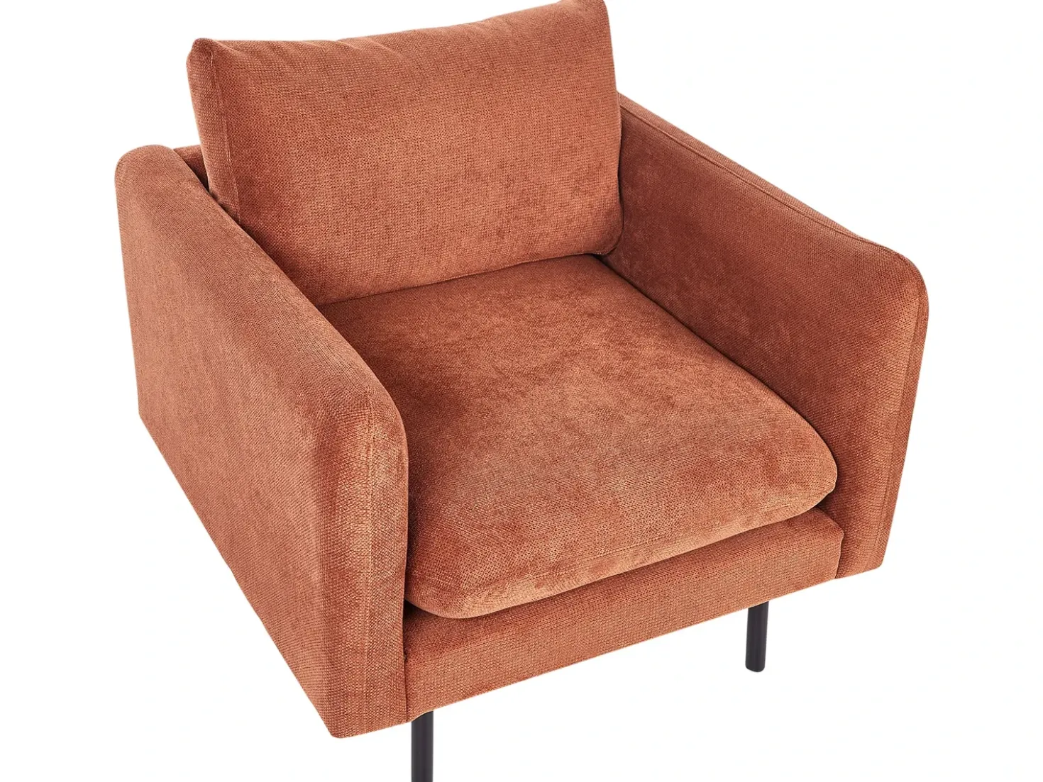 Set da salotto 5 posti VINTERBRO Ciniglia Marrone dorato con ottomana