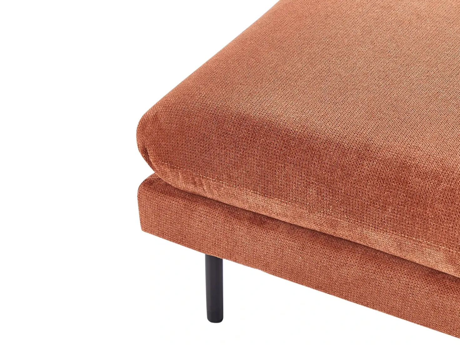 Set da salotto 5 posti VINTERBRO Ciniglia Marrone dorato con ottomana