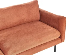 Set da salotto 5 posti VINTERBRO Ciniglia Marrone dorato con ottomana