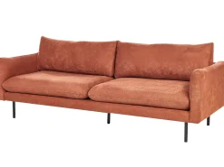 Set da salotto 5 posti VINTERBRO Ciniglia Marrone dorato con ottomana
