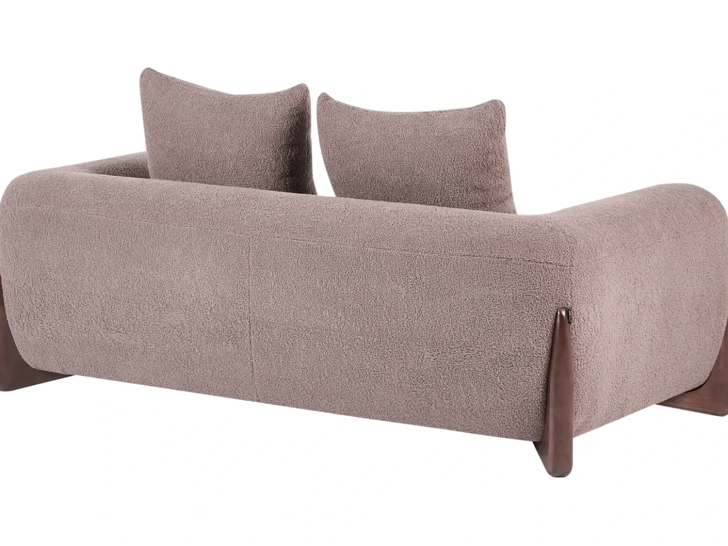 Set da salotto 6 posti VINLIDEN Bouclé Marrone