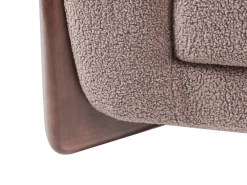 Set da salotto 6 posti VINLIDEN Bouclé Marrone