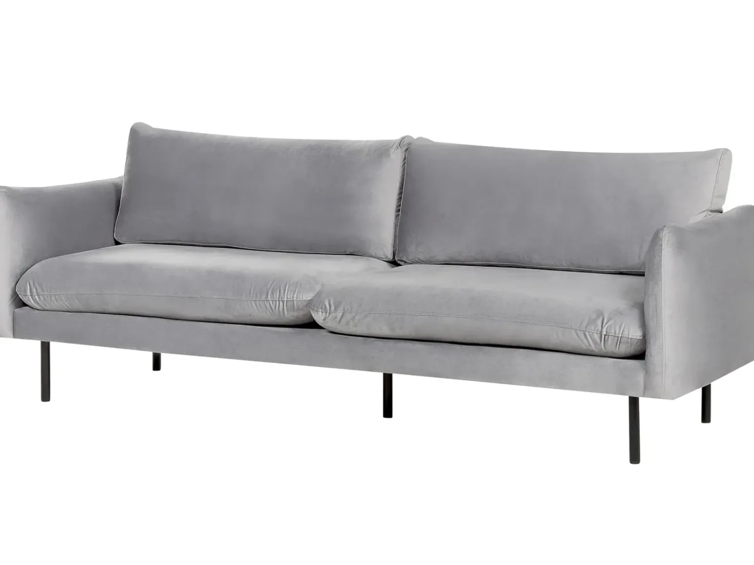 Set da salotto 4 posti VINTERBRO Velluto Grigio