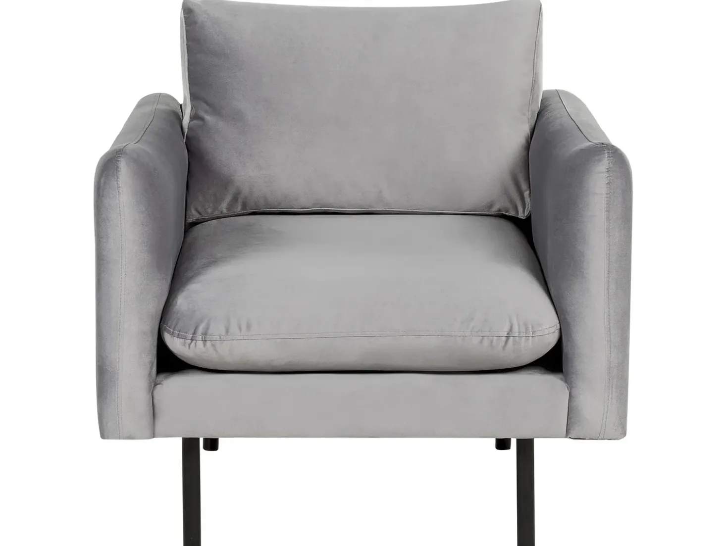 Set da salotto 4 posti VINTERBRO Velluto Grigio