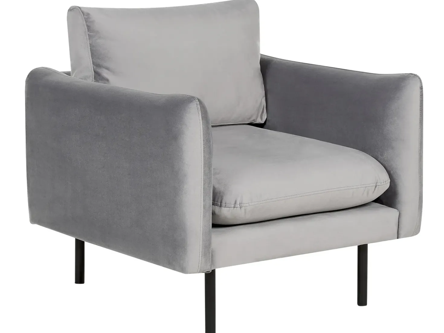 Set da salotto 4 posti VINTERBRO Velluto Grigio
