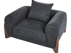 Set da salotto 6 posti VINLIDEN Nero