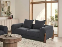 Set da salotto 6 posti VINLIDEN Nero