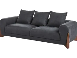 Set da salotto 6 posti VINLIDEN Nero