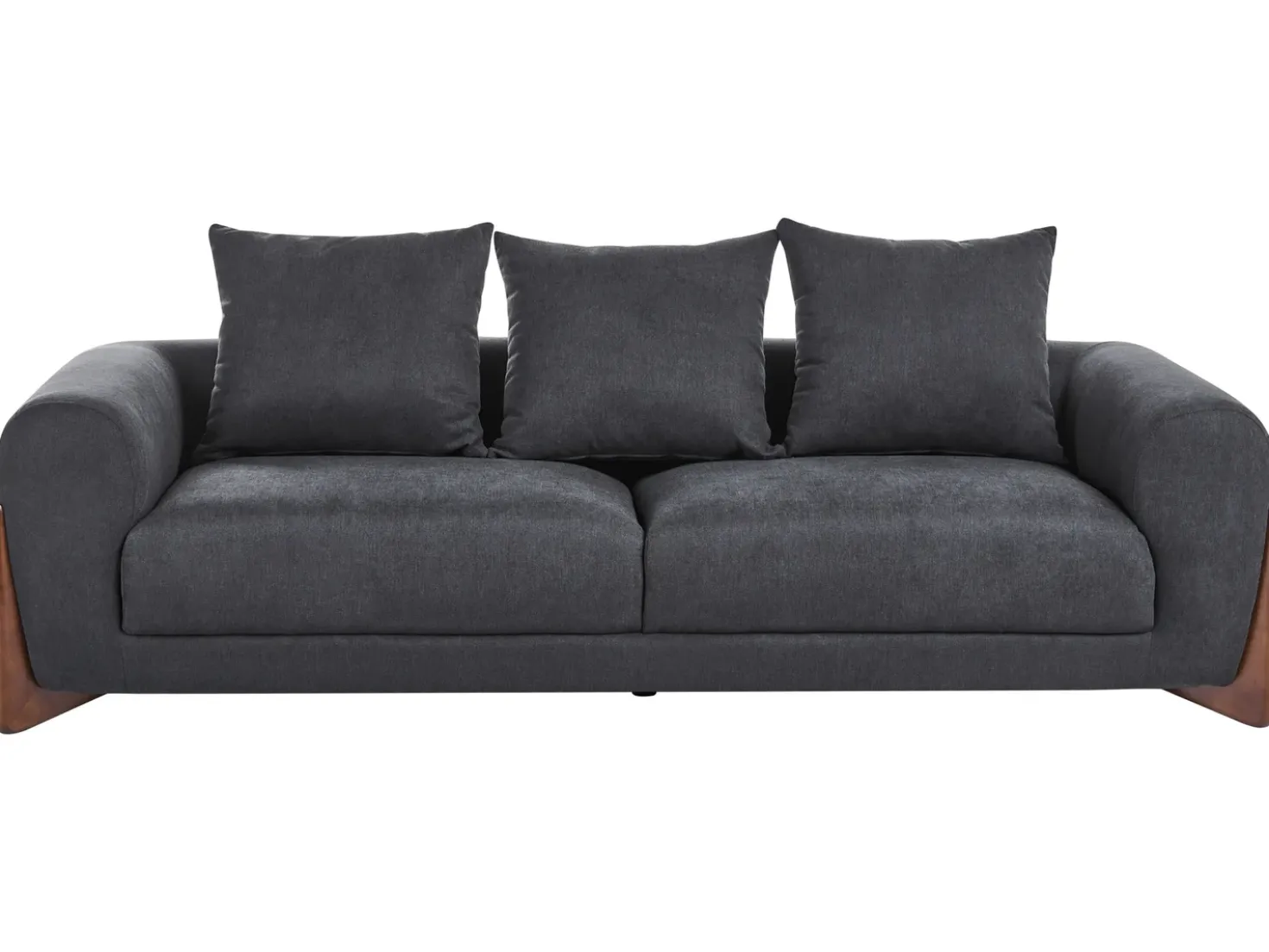 Set da salotto 6 posti VINLIDEN Nero