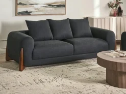 Set da salotto 6 posti VINLIDEN Nero