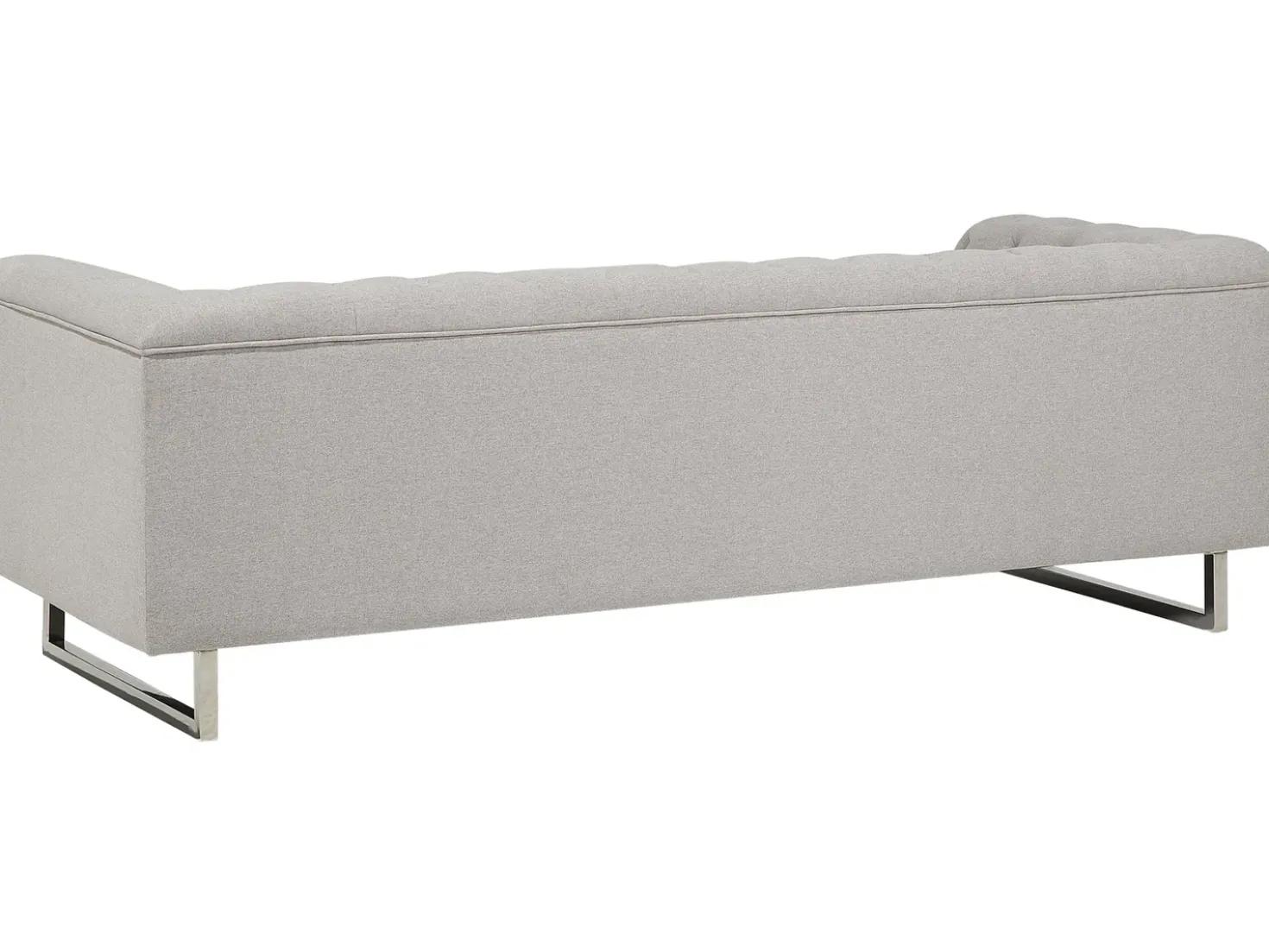 Set da salotto 5 posti VISSLAND Tessuto Beige chiaro