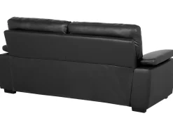 Set da salotto 5 posti VOGAR Pelle sintetica Nero