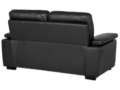 Set da salotto 5 posti VOGAR Pelle sintetica Nero