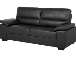 Set da salotto 5 posti VOGAR Pelle sintetica Nero