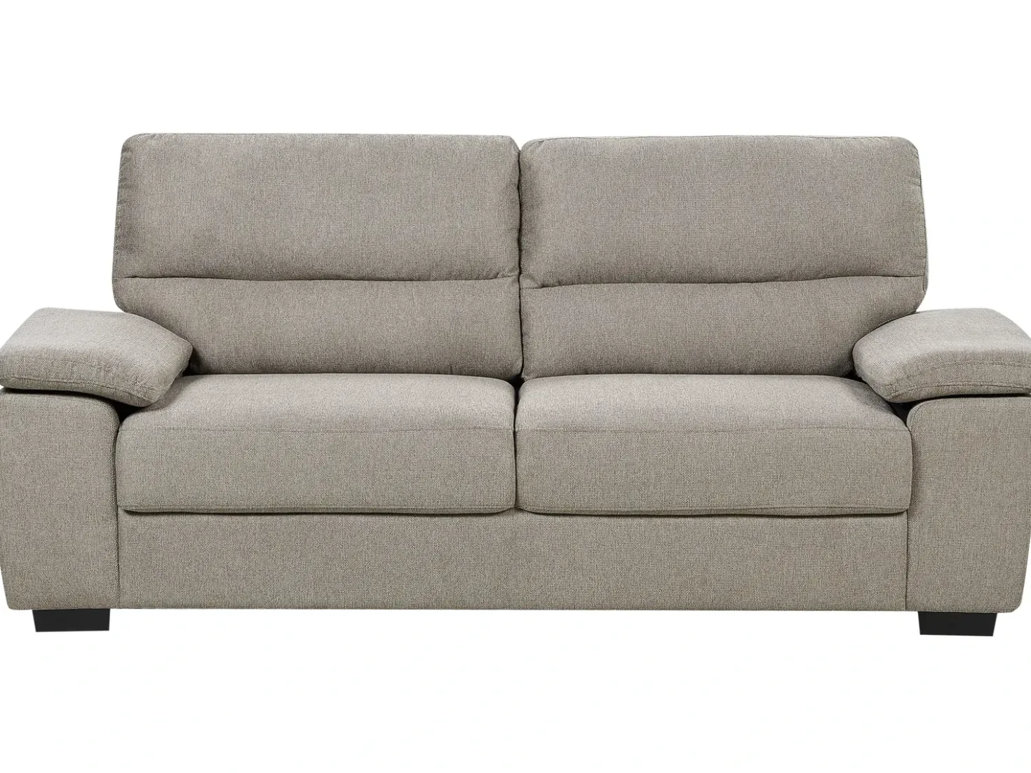 Set da salotto 5 posti VOGAR Tessuto Marrone chiaro