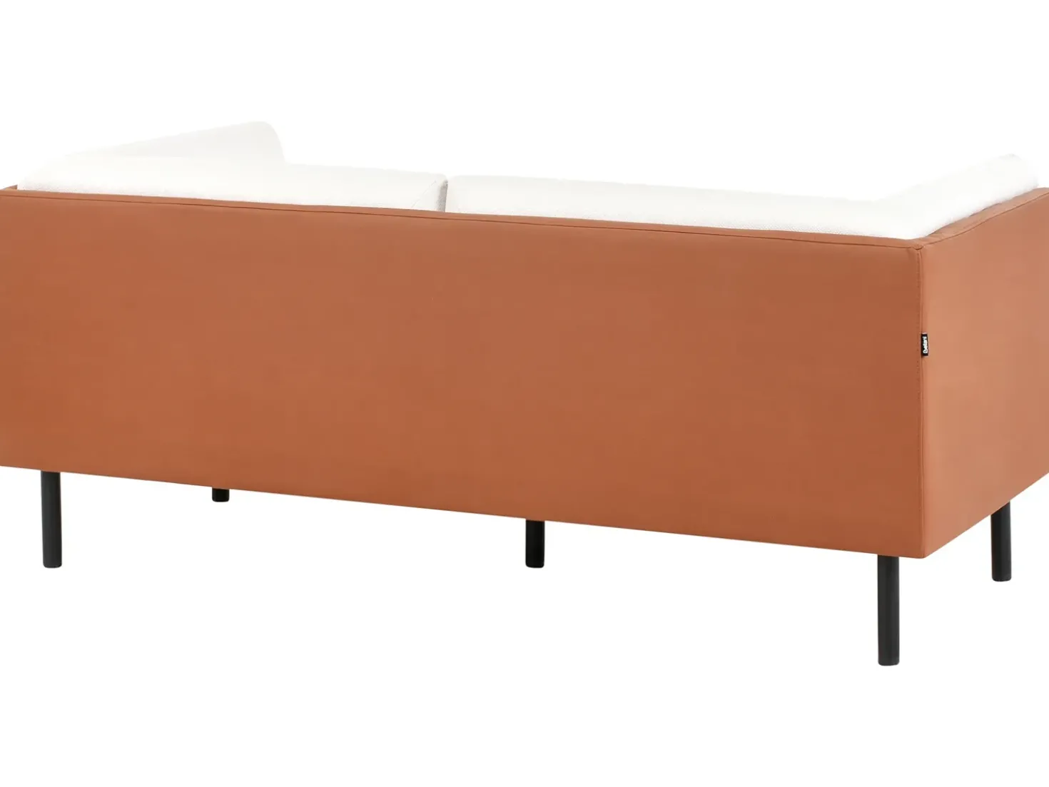 Set da salotto 5 posti VORGOD Tessuto Bianco sporco