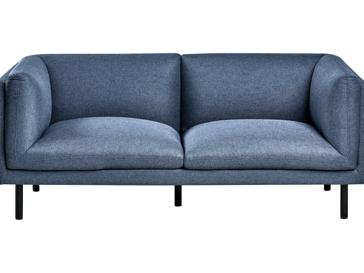 Set da salotto 5 posti VORGOD Tessuto Blu scuro