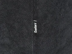 Set da salotto 5 posti VORGOD Tessuto Nero