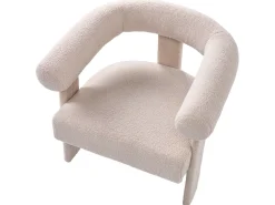 Set da salotto ILBRO Bouclé Beige chiaro