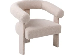 Set da salotto ILBRO Bouclé Beige chiaro