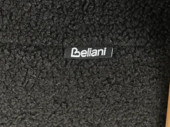 Set da salotto ILBRO Bouclé Nero/Marrone chiaro