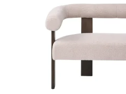 Set da salotto ILBRO Bouclé Marrone scuro/Beige