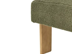 Set da salotto ILBRO Bouclé Verde/Marrone chiaro