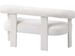 Set da salotto ILBRO Bouclé Bianco sporco