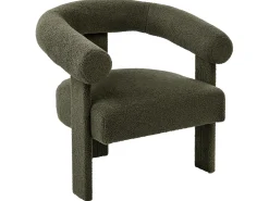 Set da salotto ILBRO Bouclé Verde scuro
