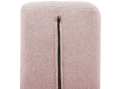 Set da salotto modulare 4 posti TIBRO Tessuto Rosa