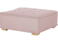 Set da salotto modulare 4 posti TIBRO Tessuto Rosa
