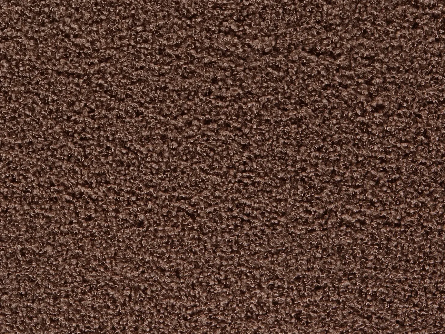 Set da salotto modulare 4 posti MJALBI Bouclé Marrone