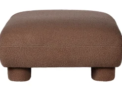 Set da salotto modulare 4 posti MJALBI Bouclé Marrone