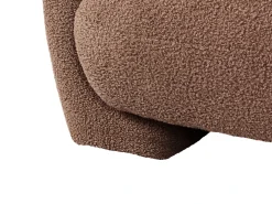 Set da salotto modulare 4 posti MJALBI Bouclé Marrone