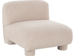 Set da salotto modulare 4 posti MJALBI Bouclé Beige