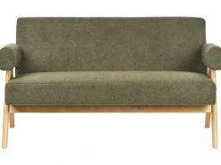 Set da salotto TAMRE Bouclé Verde/Marrone chiaro
