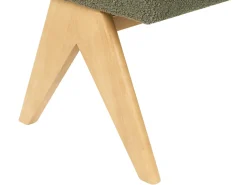 Set da salotto TAMRE Bouclé Verde/Marrone chiaro