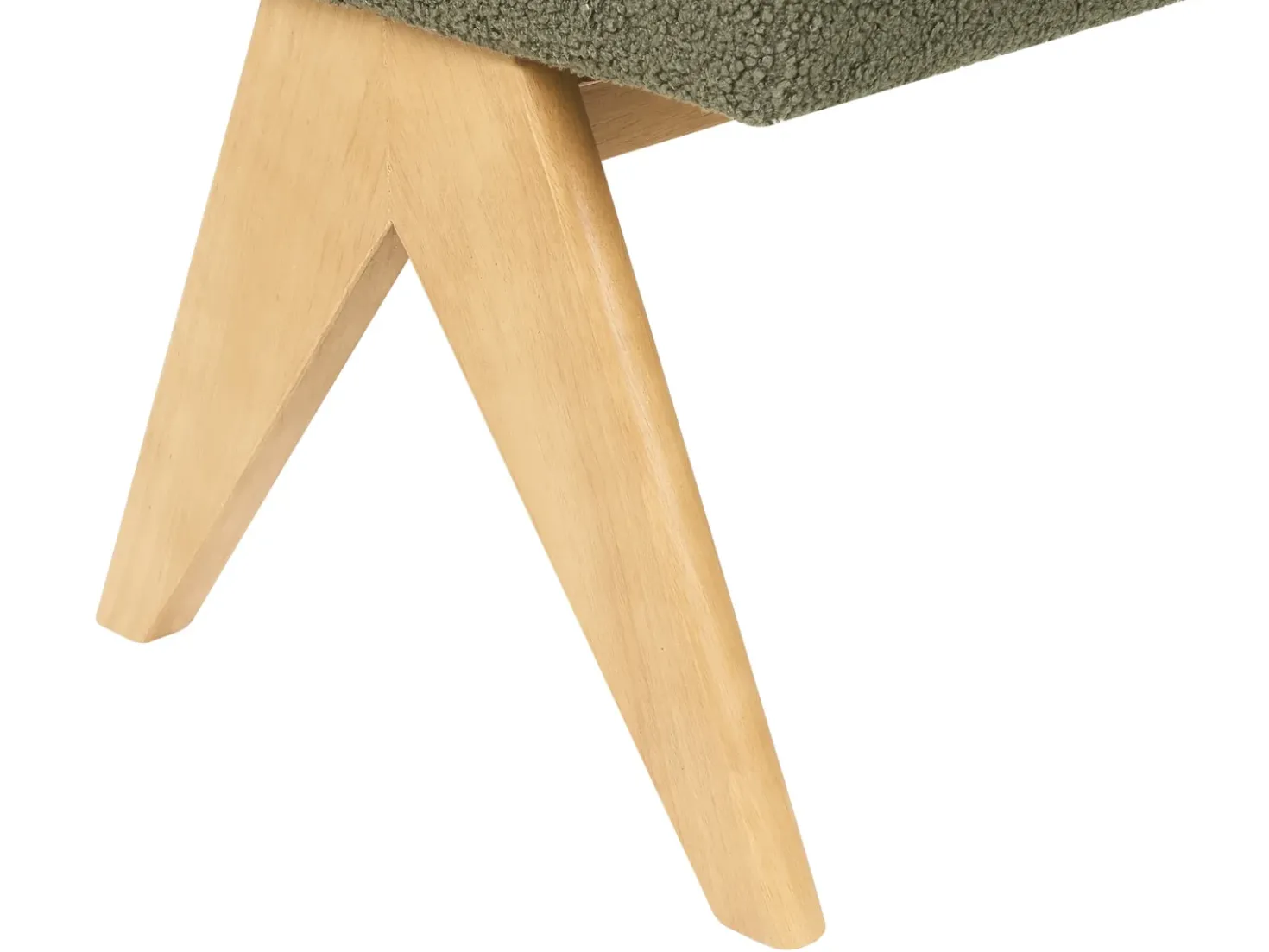 Set da salotto TAMRE Bouclé Verde/Marrone chiaro