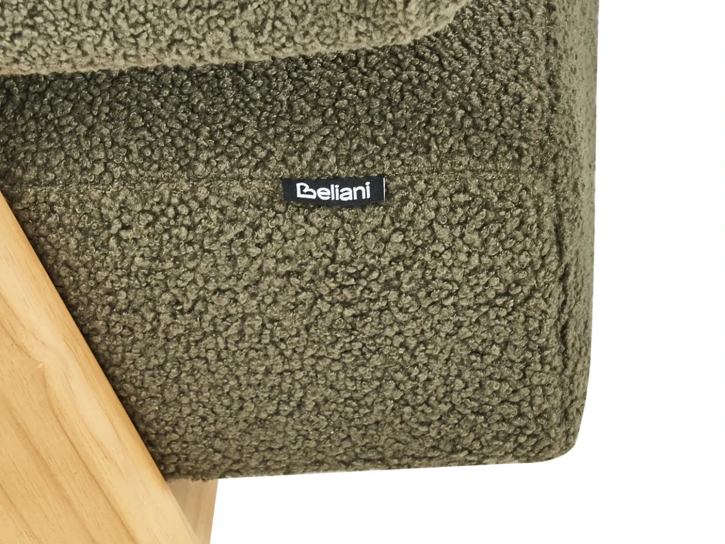 Set da salotto TAMRE Bouclé Verde/Marrone chiaro