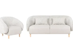 Set da salotto UMEA Tessuto Beige chiaro