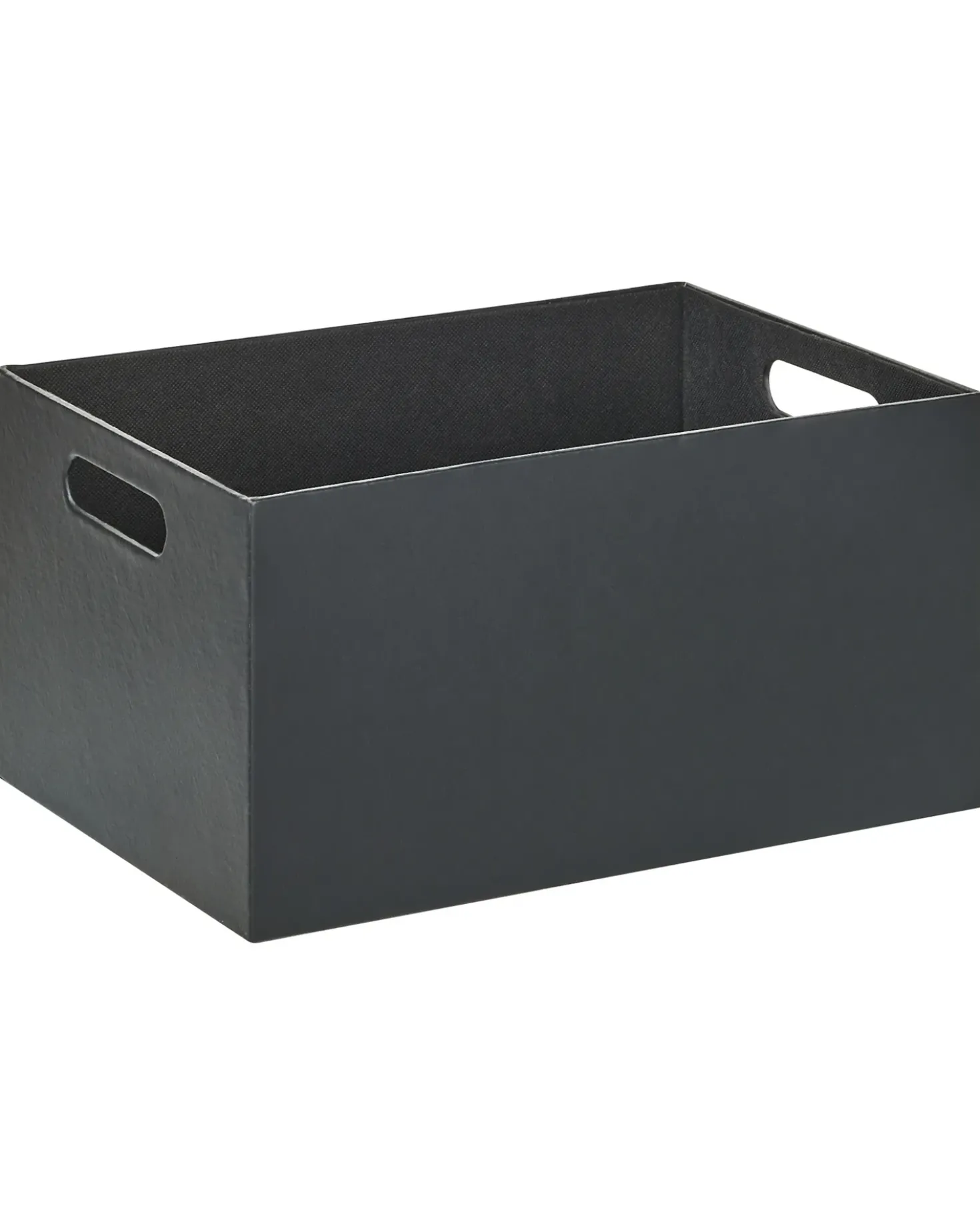 Set de 3 cutii LARSA Pelle sintetica Grigio grafite