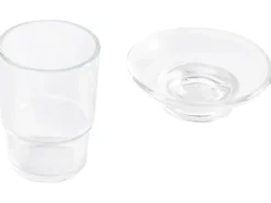 Set di 6 accessori da bagno TOCOPILLA con barre e ganci per asciugamani Nero